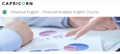 Financial English - Financial Analysis English Course