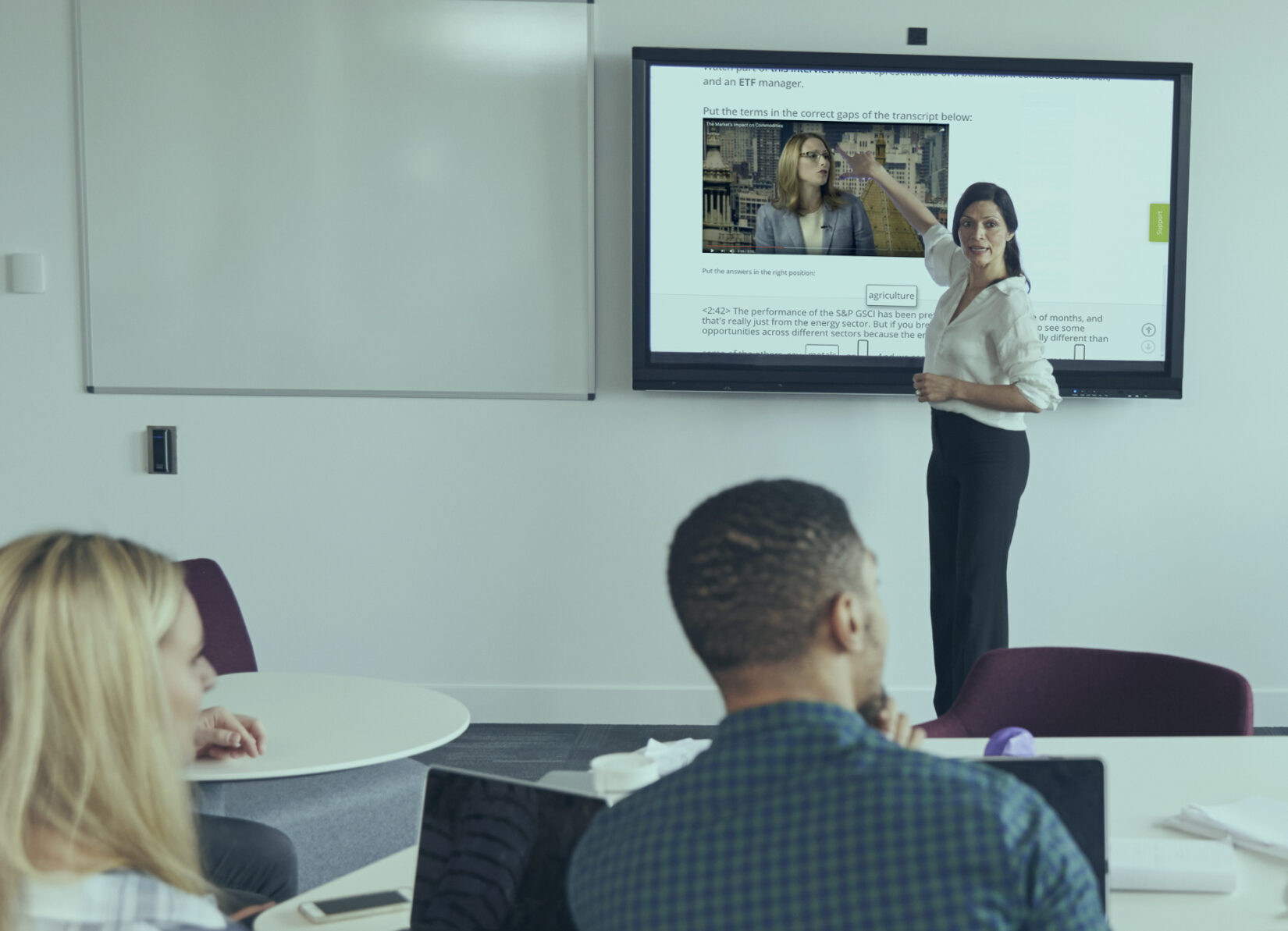 Interactive white board